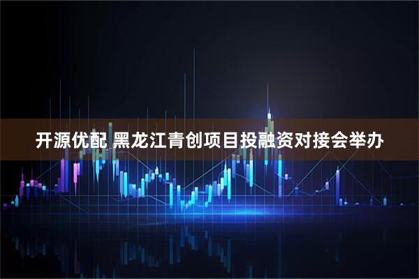 开源优配 黑龙江青创项目投融资对接会举办