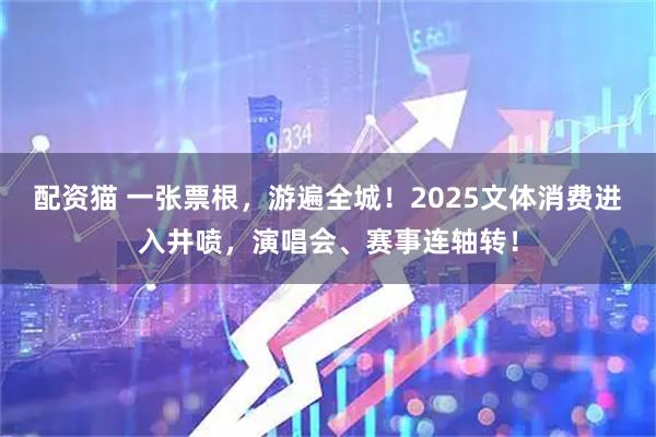 配资猫 一张票根,游遍全城!2025文体消费进入井喷,演唱会、赛事连轴转!